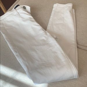 Hollister white high rise jegging